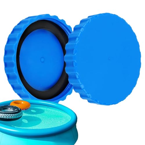 Decorazione commemorativa per tomba, a forma di cuore, elegante ornamento per cimitero, design resistente alle intemperie, regalo commemorativo e durevole, 9 x 1,5 cm, blu