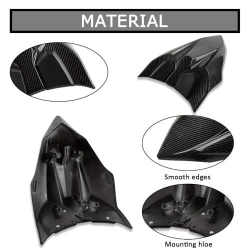 Capot de selle Z650 aspect carbone finition premium carénage tail