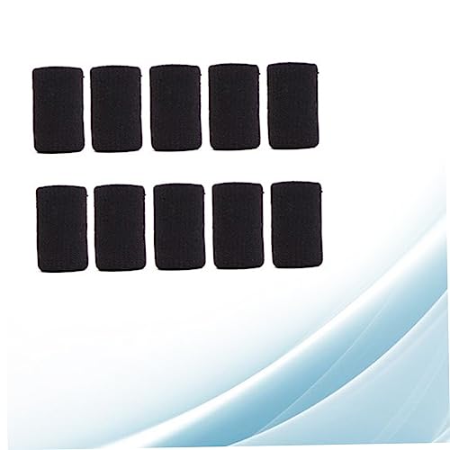 KALLORY 10 Peças gym nylon ração game comodas esportes protetor de dedo chaves de polegar suspensóri