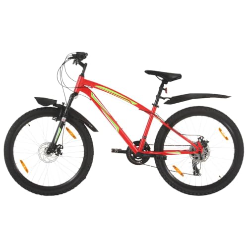 Image of LLEZKBR Home tools-Mountain Bike 21 Speed 26 inch Wheel 42 cm Red