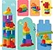 Mega Bloks First Builders Toddler Blocks Toys Set, Big Building Bag with 80 Pieces and Storage, Ages 1+ Years