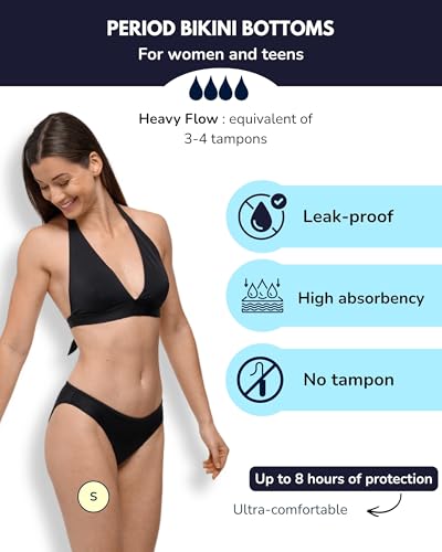 Image of Heavy Flow Period Swimwear for Teens & Women