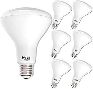 Sunco Lighting 6 Pack BR30 LED Bulb 11W=65W, 3000K Warm White, 850 LM