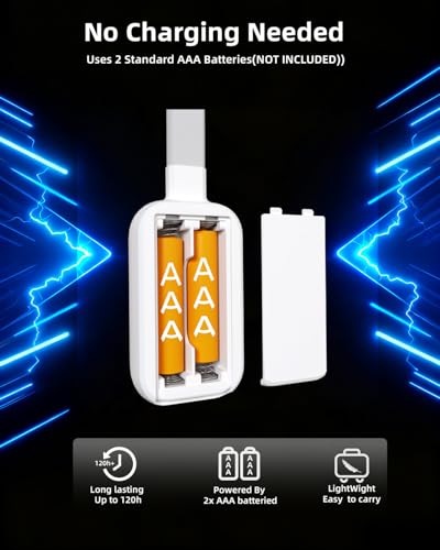 Image of Book Lights for Reading at Night,Reading Lights,AAA Battery Clip-On Led Reading Light with 3 Colors & Stepless Dimming,Portable and Ultra-Lightweight with Long Runtime(Light White)