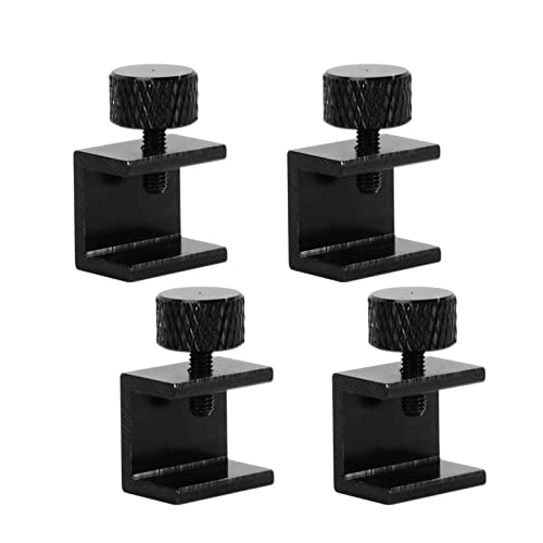 Heatbed Clip 3D Pritner Parts 4pcs Glass Heatbed Clip Clamp Heated Bed Clips Aluminium Alloy Hotbed Build Platform Retainer