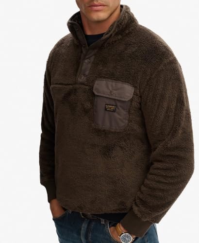 Pull en fourrure col tunisien Superdry - vue 3