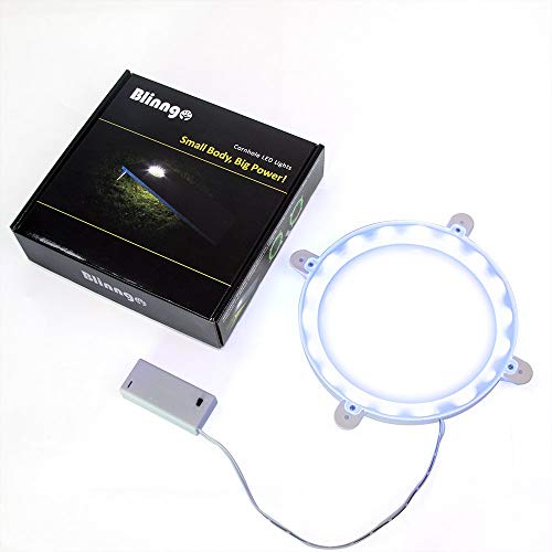 Blinngo Cornhole Led Lights, Ultra Bright Standard Cornhole Night Light For Family Backyard Bean Bag Toss Cornhole Game, Four Color Options, Long-Lasting Over 72 Hours, 2 Set (Blue) #TOP2