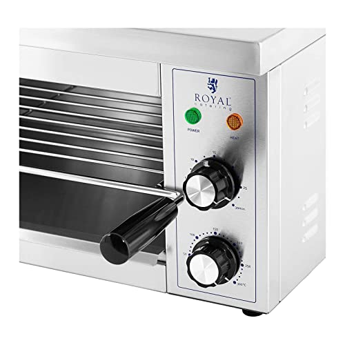 Royal Catering RCPES-280 Salamander Grill 2.500 W 50-300 °C Salamander Küche Salamander Gastro