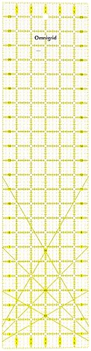 Omnigrid 6 x 24 Rectangle Quilting and Sewing Ruler