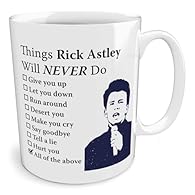 Let’s all sing into a hairbrush to our current ear worm while dancing in front of the mirror. Just don’t do it while holding this brilliant gift. Design: Mugs are 11oz, ceramic with the design printed on both sides. Whether you're a lefty or a righty...
