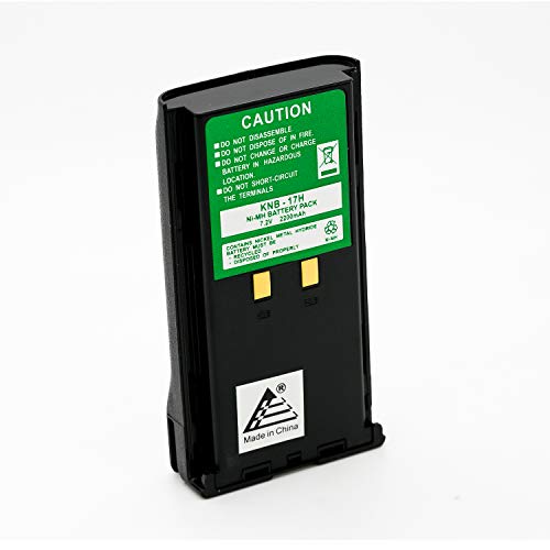 Expertpower® 7.2V 2100Mah Nimh High Capacity Two-Way Radio Battery For Kenwood Knb-22 #TOP30
