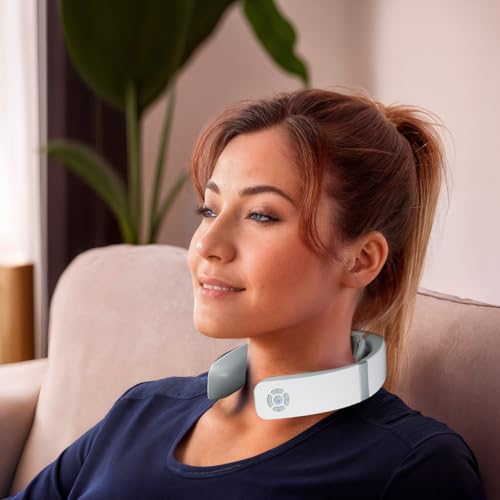 GLOBAL RELAX® | TEISHO Massaggiatore elettrico portatile per il collo | Varie modalità:...
