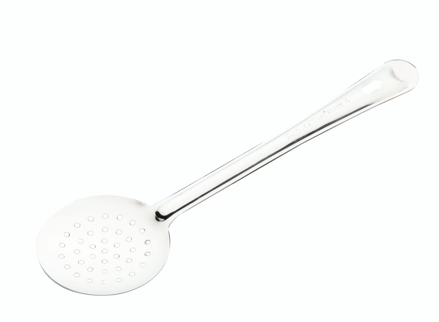 Sponsored Ad - Signora Ware Kitchen Tools Stainless Steel(Food Grade) Heavy Gauge(1.2 MM) Elite Skimmer/Poni/Deep Fry Jhara/Jharni No.7 for Frying and Straining Puris/Nuggets/Rice/Pakodas (Size 45 Cm), Silver