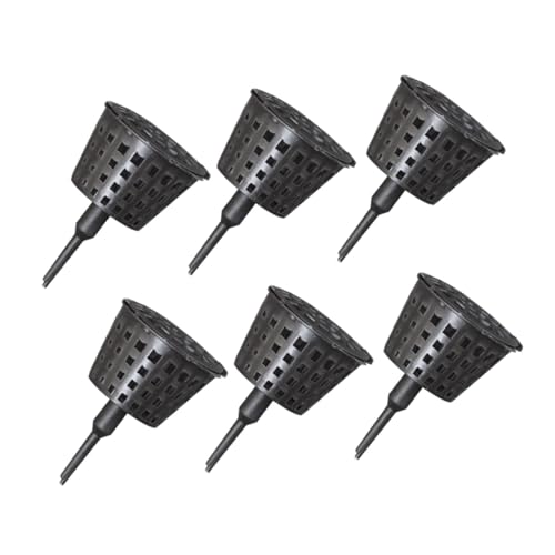 IWOWHERO 100 piezas Caja Pequeña de Plástico para Fertilizante con Tapa Unidades Contenedor Portátil para Abono Bonsáis y Plantas Pequeñas Herramienta de Jardinería Resistente y Práctica