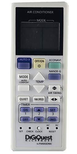 Télécommande pour climatiseur PANASONIC pompe à chaleur inverter