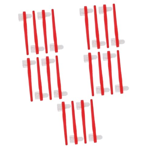 BESTYASH 5 ensembles Brosse De Nettoyage Pour Prothèses Dentaires Têtes Fermes Brosses À Poils Pour Brosses À Dents Brosses Pour Adultes Outils De Nettoyage Pour Prothèses 4 pièces * 5
