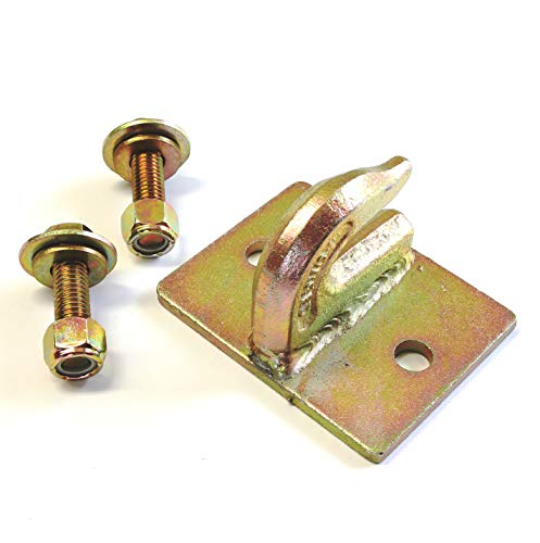 Crochets de fixation à boulon 3/8" avec support lot de 2