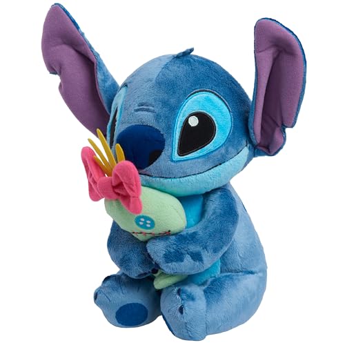 image for Disney Classics Lil Friends Stitch and Scrump Plush Stuffed Animal, Ki