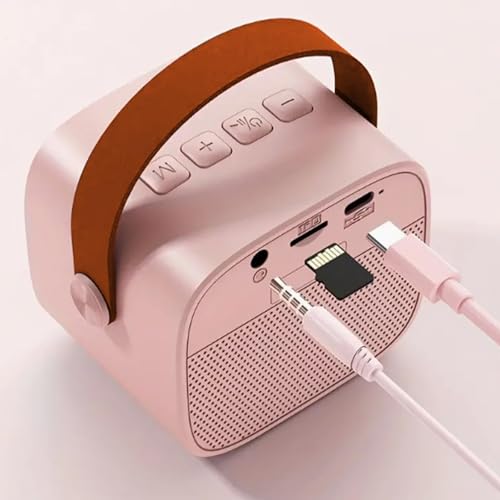 Shakven Máquina de karaokê para crianças,Mini máquina de karaokê | máquina de cantar portát com micr