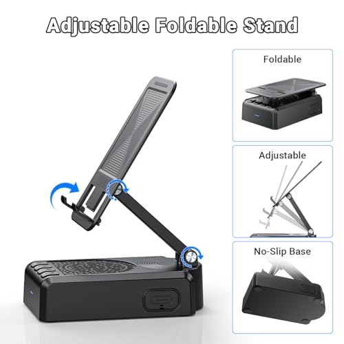 AIKELA AIKELA Bluetooth Speaker with Video Scrolling Remote and Phone Stand YX01,YK01 の商品画像 5