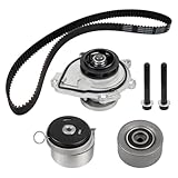 Dexonu Timing Belt Kit with Water Pump Compatible with Chevy Cruze Sonic Aveo Aveo5 2009-2018, Pontiac G3 2009-2010, Saturn Astra 1.6L 1.8L 2007-2008 Replaces TCKWP338 25195119 24422964