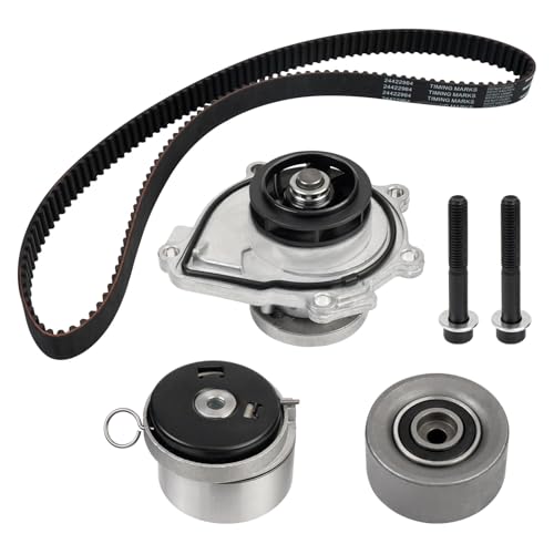 Dexonu Timing Belt Kit with Water Pump Compatible with Chevy Cruze Sonic Aveo Aveo5 2009-2018, Pontiac G3 2009-2010, Saturn Astra 1.6L 1.8L 2007-2008 Replaces TCKWP338 25195119 24422964
