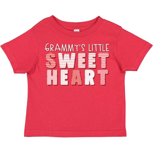 inktastic Grammy's Little Sweet Heart Toddler T-Shirt