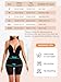 Decorus Women's shapewear bodysuit tummy control low back deep v plunge full body shaper built in bra thong shapewear thigh slimming low back butt lift shapewear corset compression waist shape wear