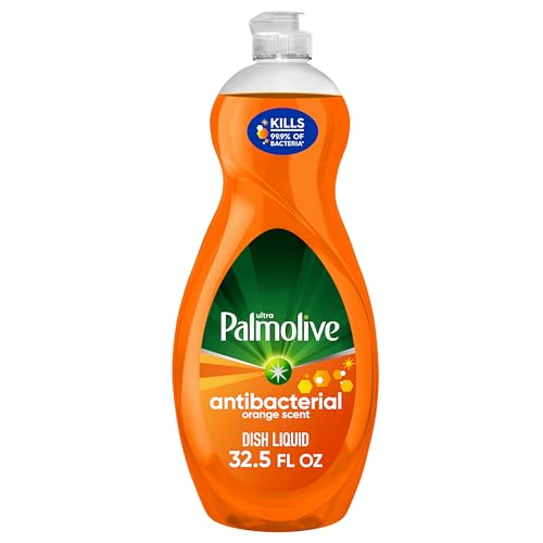 Palmolive Ultra Dish Liquid, Orange, Antibacterial, 32.5 Fl Oz (Pack of 1)