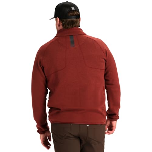 Image of Beretta Men's Abisko Half Zip Thermal Fleece Jacket | Warm, lightweight, breathable, casual outdoor knitted coat, for hunting & hiking