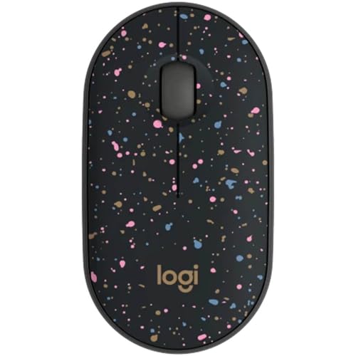 Logitech M340 Wireless Mouse with Limited Edition Prints, USB Receiver and Silent Clicks, Portable Wireless Mouse for Laptop, PC, Windows, Chrome, Surface – Speckles by Logitech - Image 7