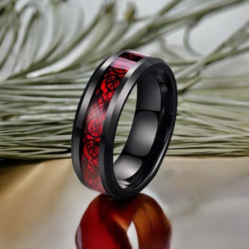 Image of Men's Stainless Steel Western Style Band Rings Collection for Men /Boy's