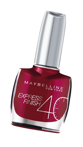 Maybelline Express Finish 40 Seconds Nail Varnish Number 165, Pearly Fuchsia 10 Ml