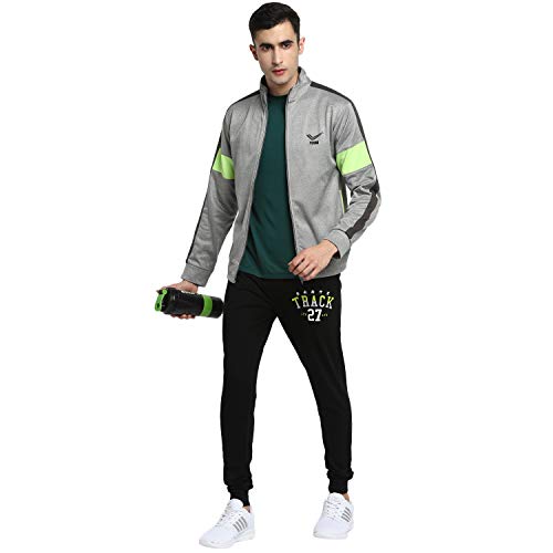 Image of YUUKI-Mens Cns Fo Tape JKT-Grey Mel for Mens