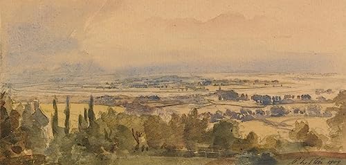 Impression d'affiches sur toile paysage 60x90cm art reproduction d'artiste célèbre pour salon