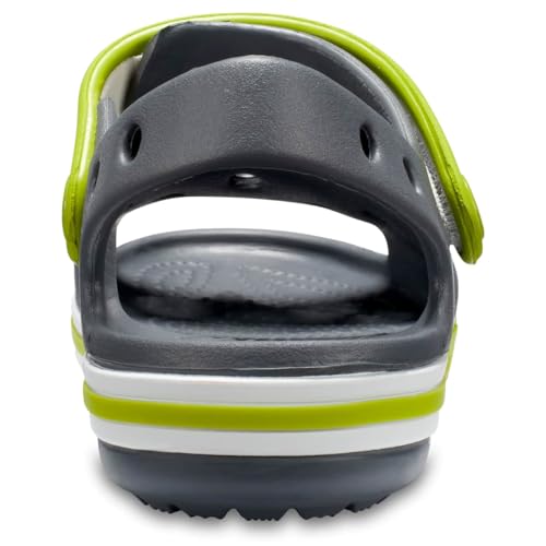 Crocs Unisex Niño Bayaband Sandal K Sandalia, Charcoal, 23/24 EU