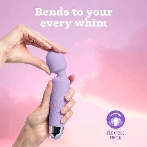 Image of Oliver James Wand Vibrator Sex Toy - 20 Patterns 8 Speeds Long Battery Life