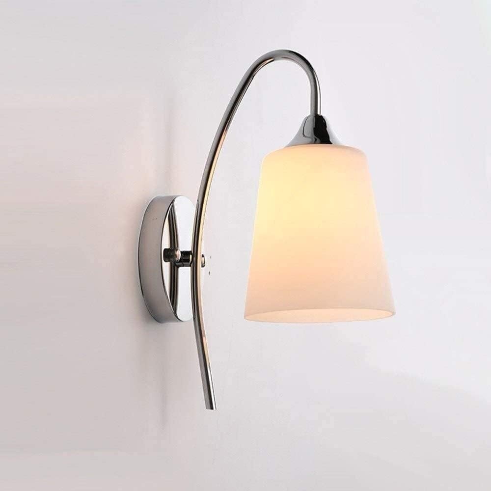 Lámpara de pared de cromo pulido duradera para bar y escalera