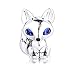 Produktbild PANDOCCI 2020 Vorherbst blauäugiges Fuchs Tier Perle 925 Silber DIY Passend für Original Pandora Armbänder Charme Modeschmuck