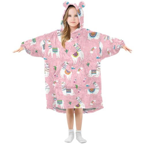 Couverture à capuche enfants polaire chaude anti coups de froid
