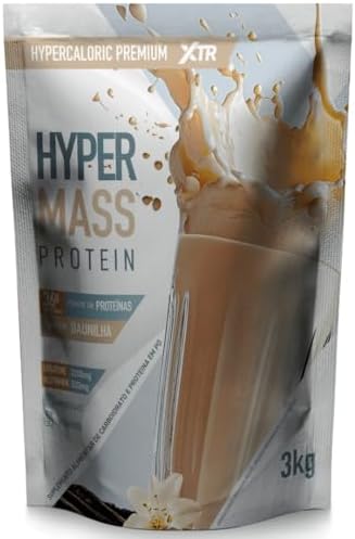 Hipercalórico Hyper Mass Protein Baunilha 3Kg - Xtr For Life