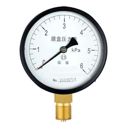 Manomètre à capsule pour optimiser la pression du réseau de gaz domestique