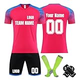 Maillot personnalisé Ensemble Maillot Short Nom Numéro Logo pour Enfant et Adulte，t Shirt Personnalis