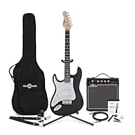 COMPREHENSIVE STARTER SET - Equipped with a gig-ready amplifier and essential accessories, this set has everything you need to start playing immediately. COMFORTABLE AND LIGHTWEIGHT GUITAR - The LA guitar features a comfortable neck and a lightweight...