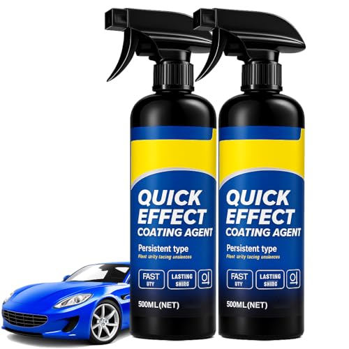 2 Pack Quick Effect Coating Agent for Car (500ML /