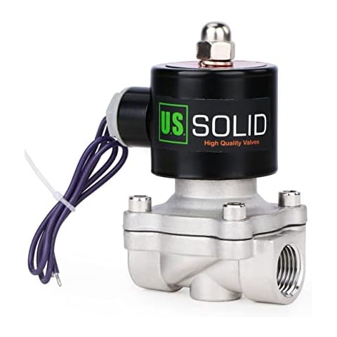 U.S. Solid 1/2" Stainless Steel Solenoid Valve Cover