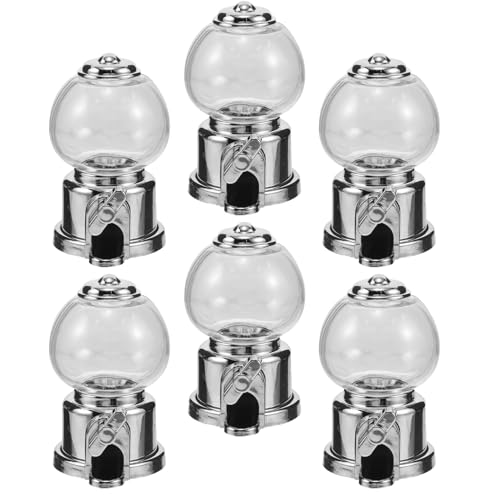 YARNOW 6pezzi Scatole per Caramelle in Plastica per Feste di Matrimonio Contenitori per Snack per Bomboniere di Compleanno Distributore di Caramelle per Ospiti