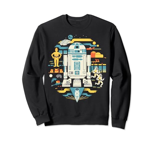 Sweatshirt Star Wars R2-D2, cadeau parfait pour Noël