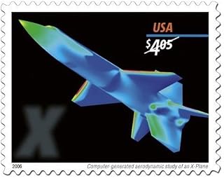 2006 $4.05 X-15 Plane Priority Mail Stamp Scott 4018 by USPS