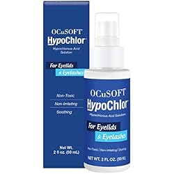 OCuSOFT HypoChlor Spray - Non-Irritating Hypochlorous Acid Spray & Eyelid Cleanser Solution to Remove Oil & Debris- 2 fl oz